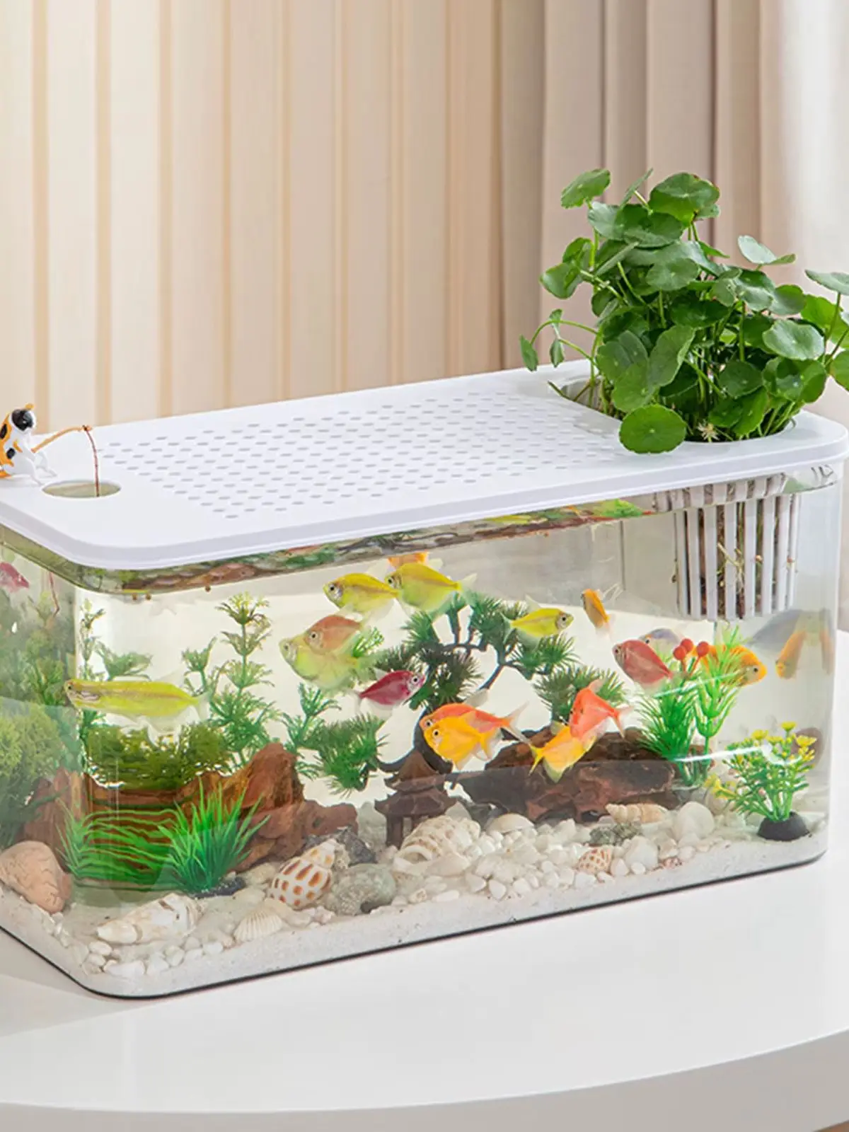 Reptilien-Terrarium, klare Sicht, Zuchtstank, Lebensraumkäfig, kleine – Bild 6