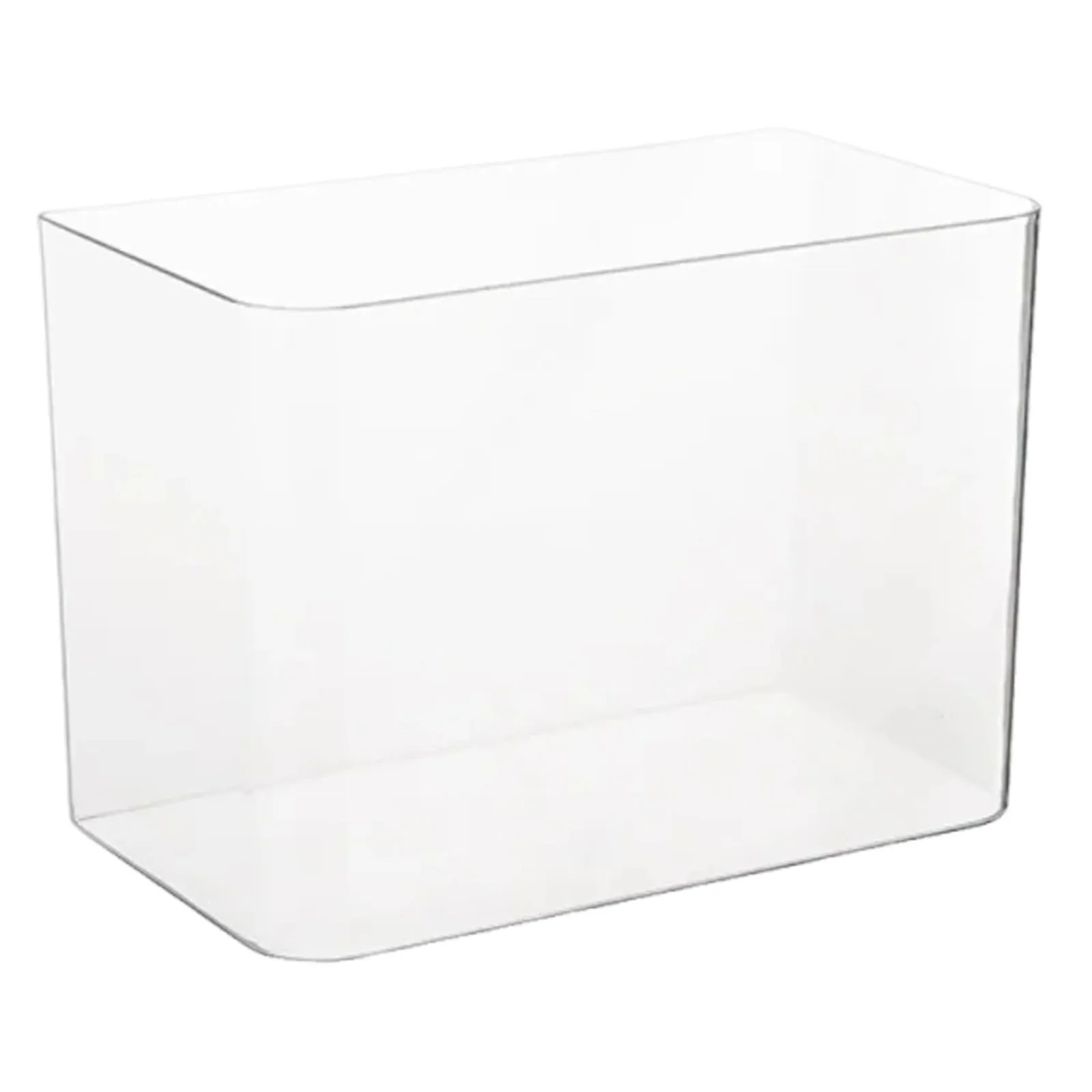 Reptilien-Terrarium, klare Sicht, Zuchtstank, Lebensraumkäfig, kleine Aquarium-Futterbox für Betta, Fisch