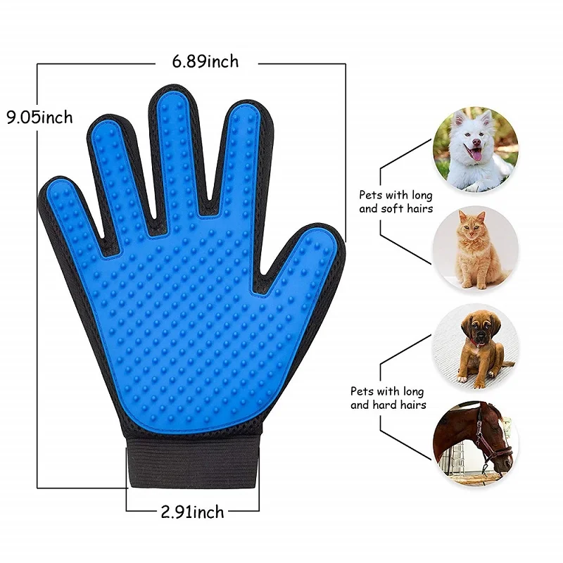 Katze Handschuh Katze Pflege Handschuh Haustier Pinsel Handschuh – Bild 3