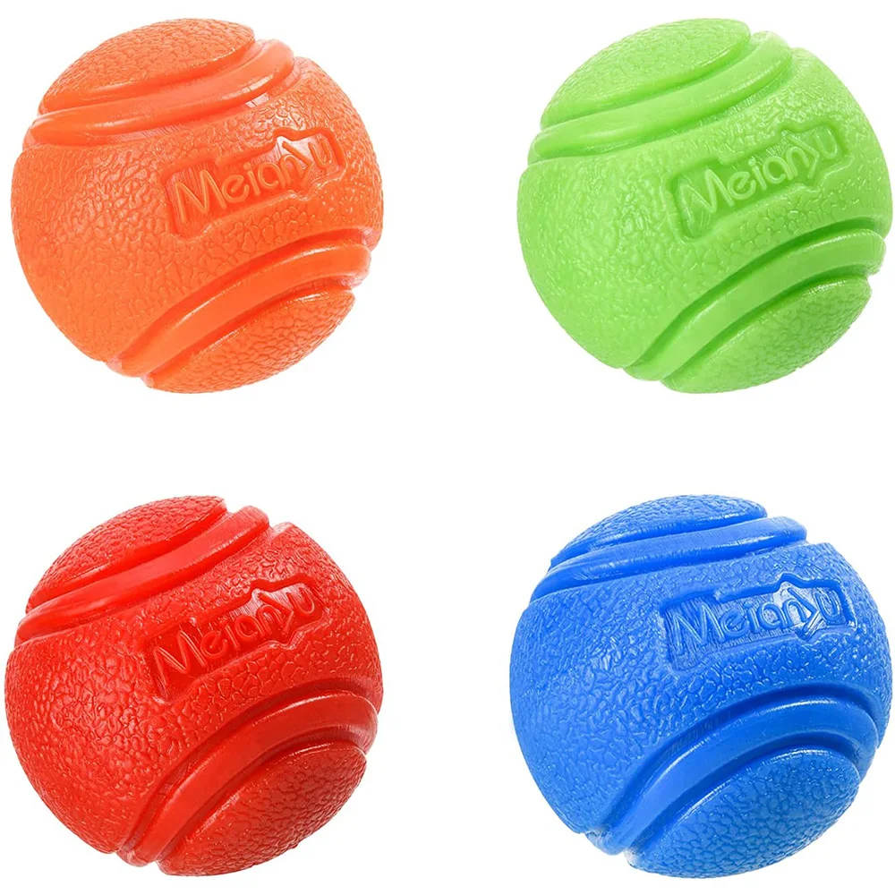 Haustier-Hundespielzeug, Hundeball, Hüpfburg, Gummi, fester Ball, Widerstand gegen Hunde-Kauspielzeug, Wurf