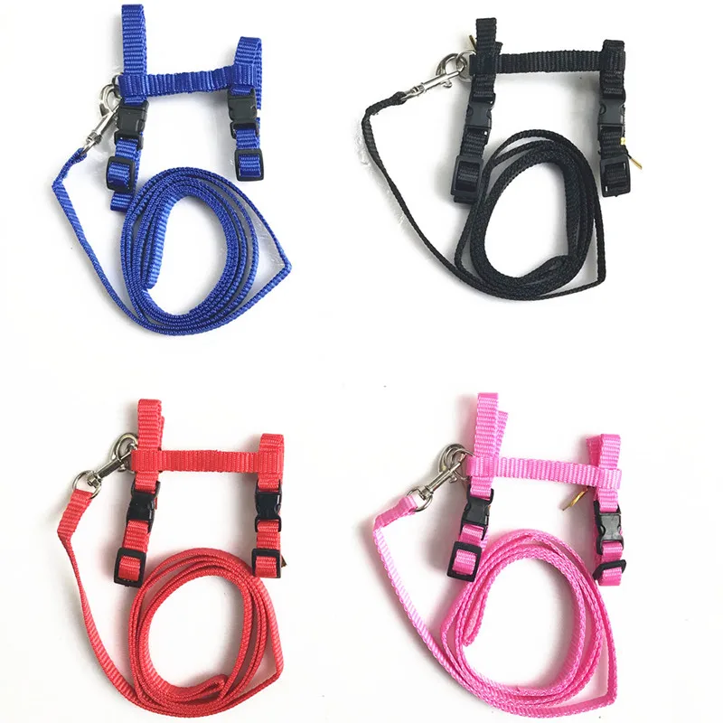 Haustier Katze Kragen Geschirr Und Leine Einstellbare Nylon Pet – Bild 3