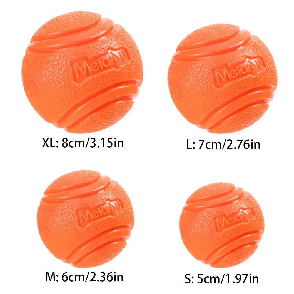 Haustier-Hundespielzeug, Hundeball, Hüpfburg, Gummi, fester Ball – Bild 6