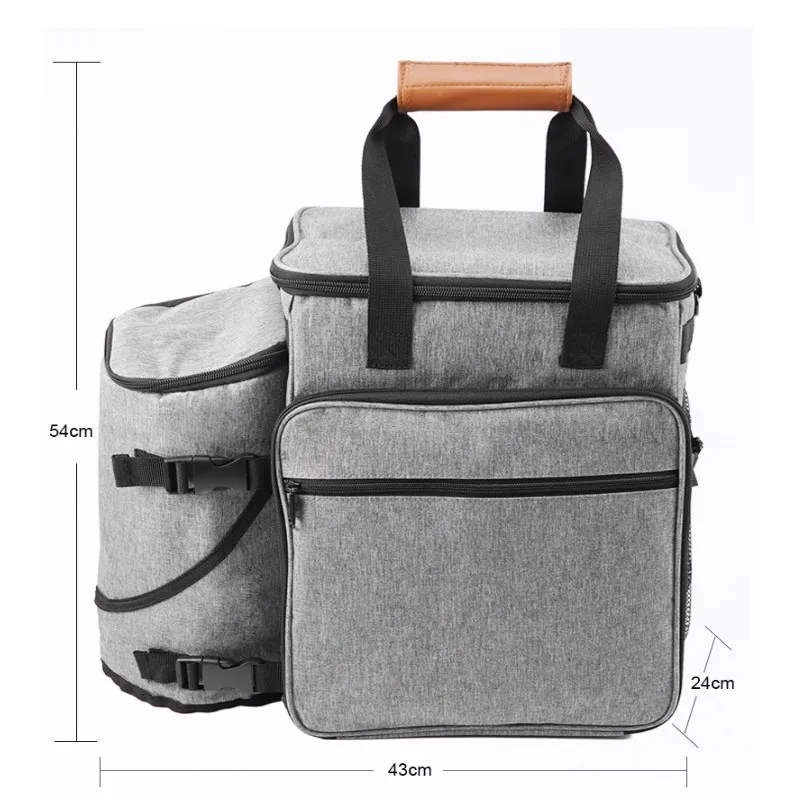 Haustier-Reisetaschen-Organizer, Rucksack, Zugelassen der – Bild 3