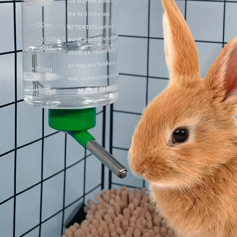 1000 ml Zufällige Farbe Kleine Tiere Trinker Auto Trinken Aufhängbare Wasser Flasche für Kaninchen
