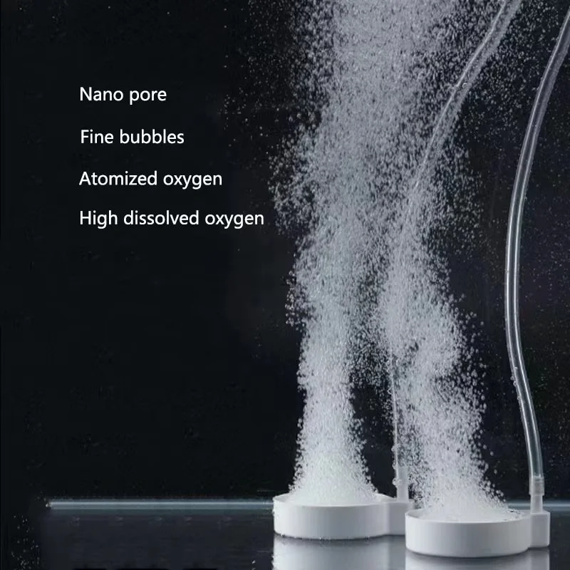 Nano-Blasenplatte, ultrafeiner Luftstein, Aquarium-Sauerstoffbelüfter – Bild 4