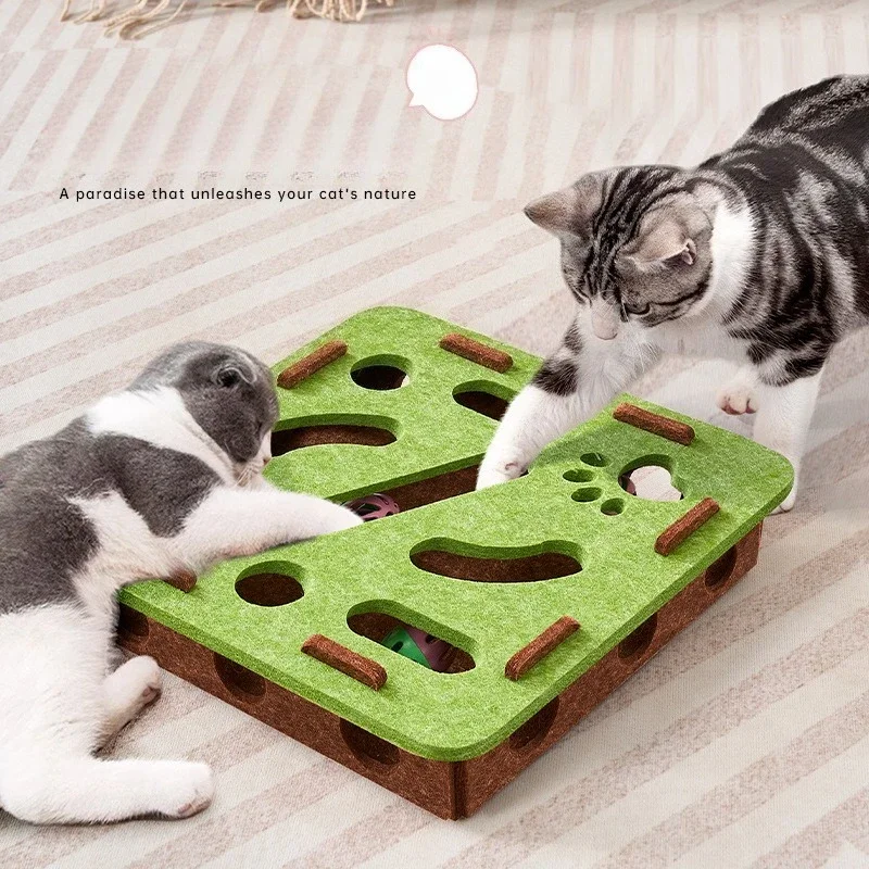 Kratzbäume für Katzen, Sisal, Kratzbaum für Katzen, interaktives Spielzeug für den Innenbereich