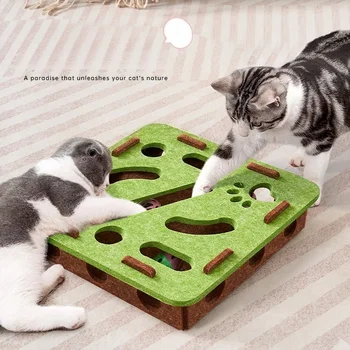 Kratzbäume für Katzen, Sisal, Kratzbaum für Katzen, interaktives Spielzeug für den Innenbereich