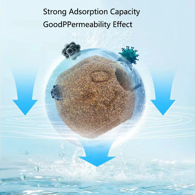 300g/500g/1000g Nano Aquarium Filter Medien Hohlpartikel Biologische – Bild 6