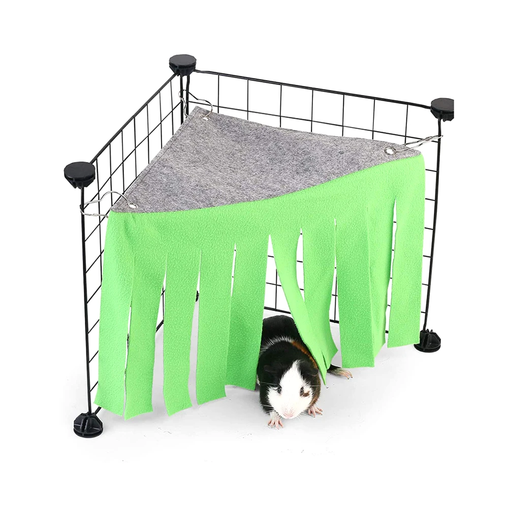 Quaste Streifen Tier Hamster Versteck Meers chweinchen Versteck Zelt Hängematte Vorhang Tier hängen Bett Ecke