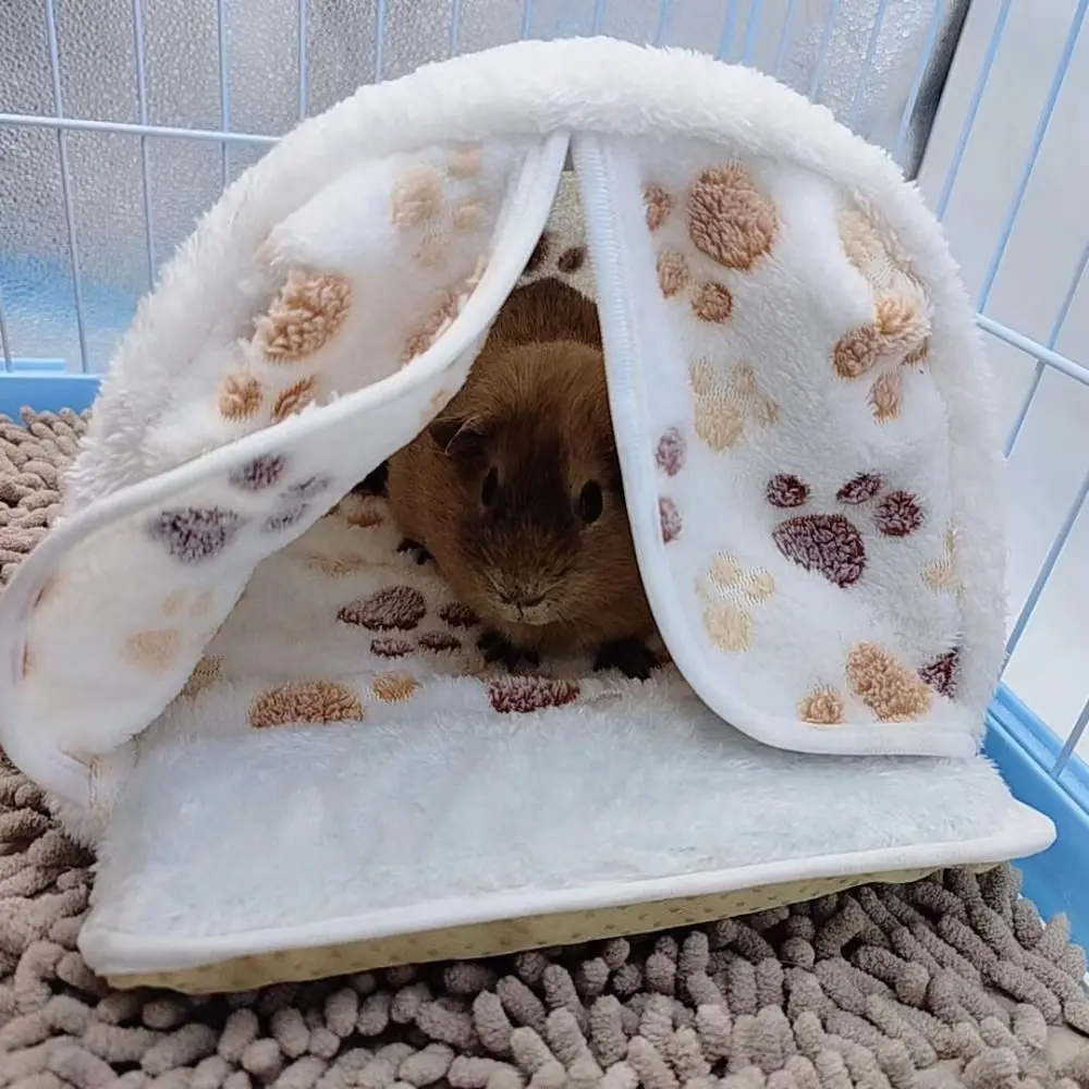 Gemütliches Winter-warmes Hamsterbett, waschbar, atmungsaktiv – Bild 4