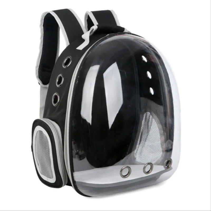 Haustier Katze Tragetasche Platz Haustier Rucksäcke Atmungsaktive Tragbare Transparent Rucksack Welpen Hund