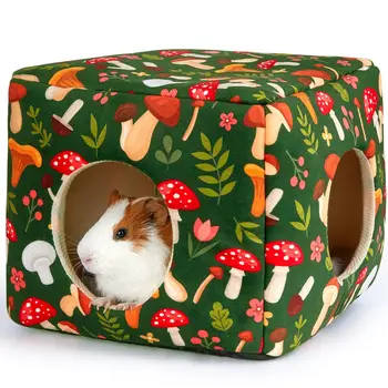 Meerschweinchen-Versteck, waschbar, Meerschweinchen-Versteck, Lebensräume, gemütliches Hasen-Kaninchen-Bett