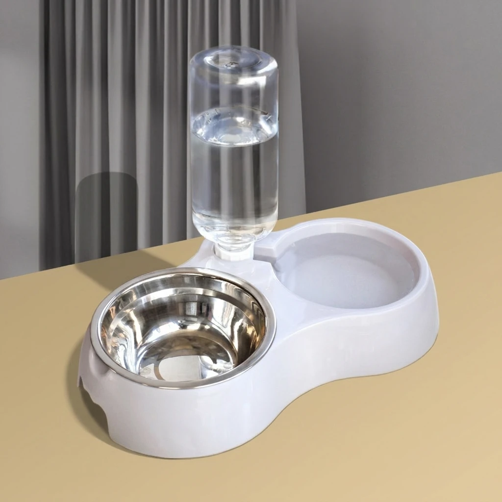 Lebensmittelechter ABS Automatischer Futter- und Wasserspender Kombi – Bild 5