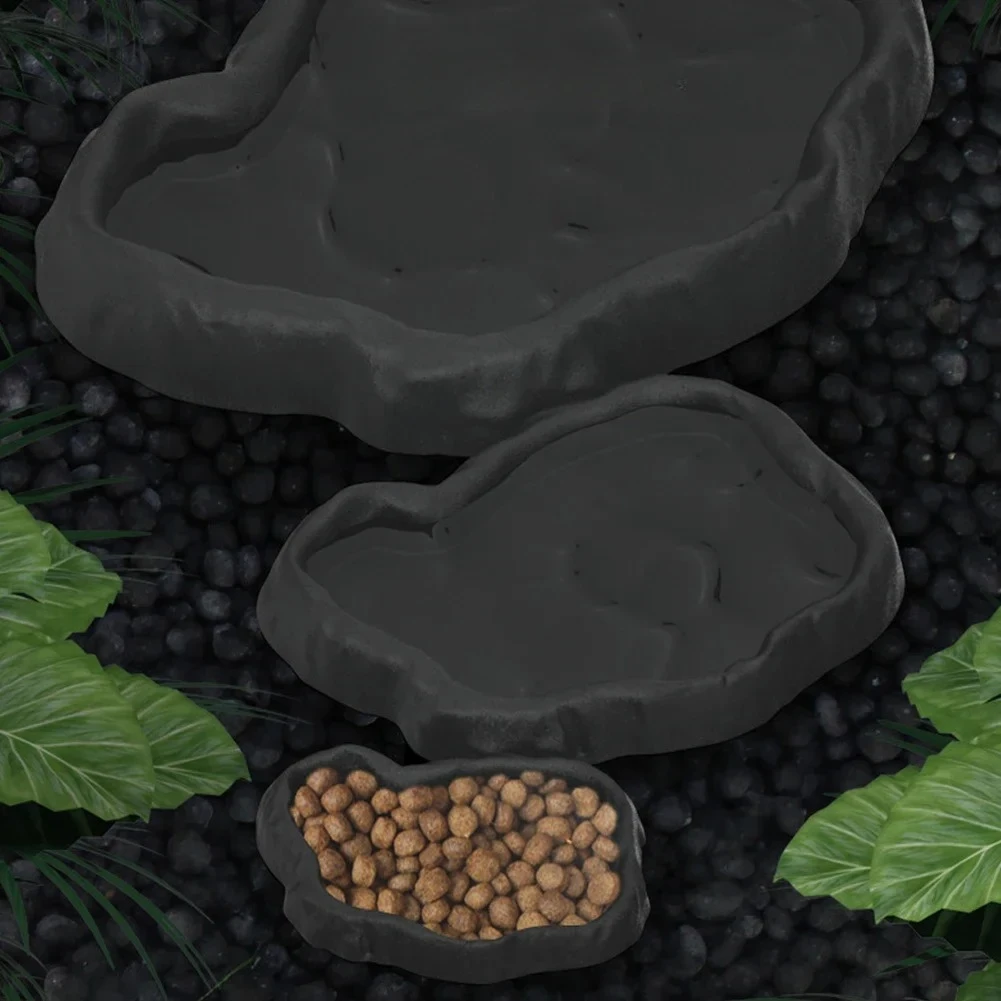 Crawler Pet Feeder Becken Reptilien Amphibien Trinken Feeder Schildkröte Skorpion Eidechse Krabben Schüssel