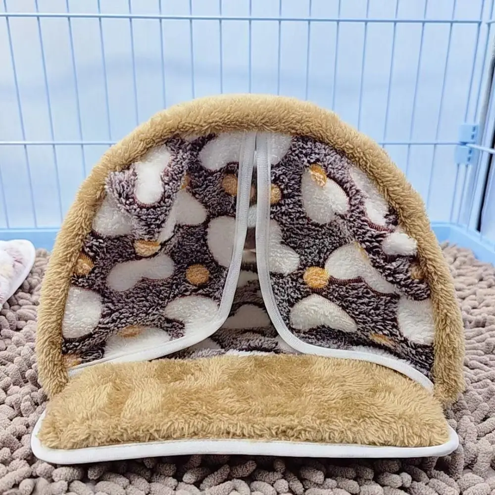 Gemütliches Winter-warmes Hamsterbett, waschbar, atmungsaktiv – Bild 3