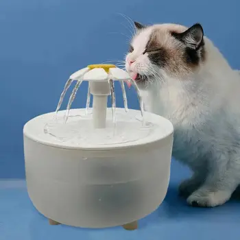 Haustiere Wasser brunnen Auto Filter USB elektrische stumme Katze Trinker Schüssel 1200ml Rezirkulieren
