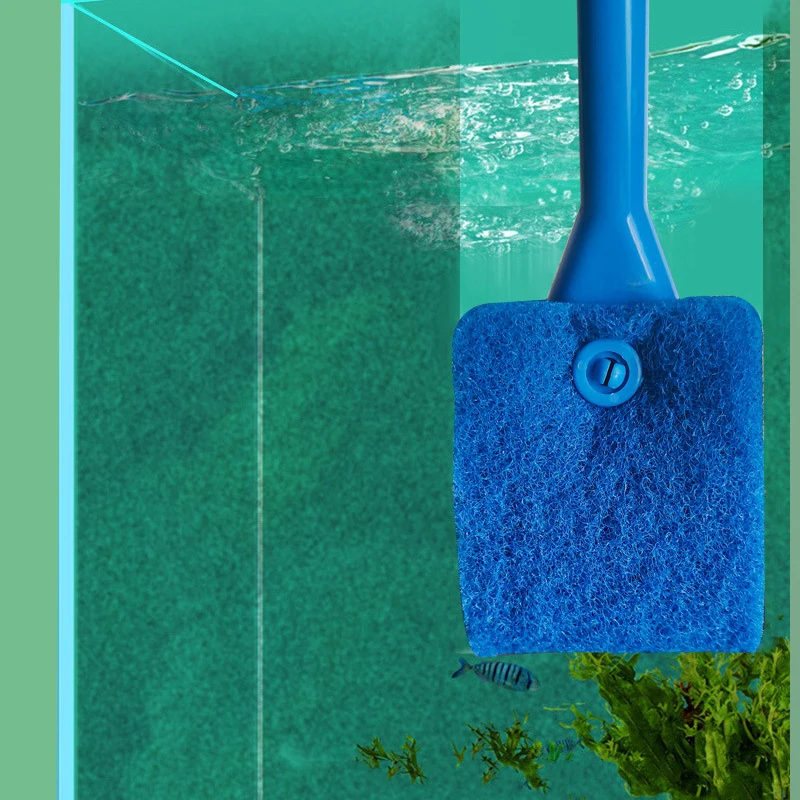Aquarium-Glasreinigungsbürste, schwimmende Fensterreinigungsbürste – Bild 6