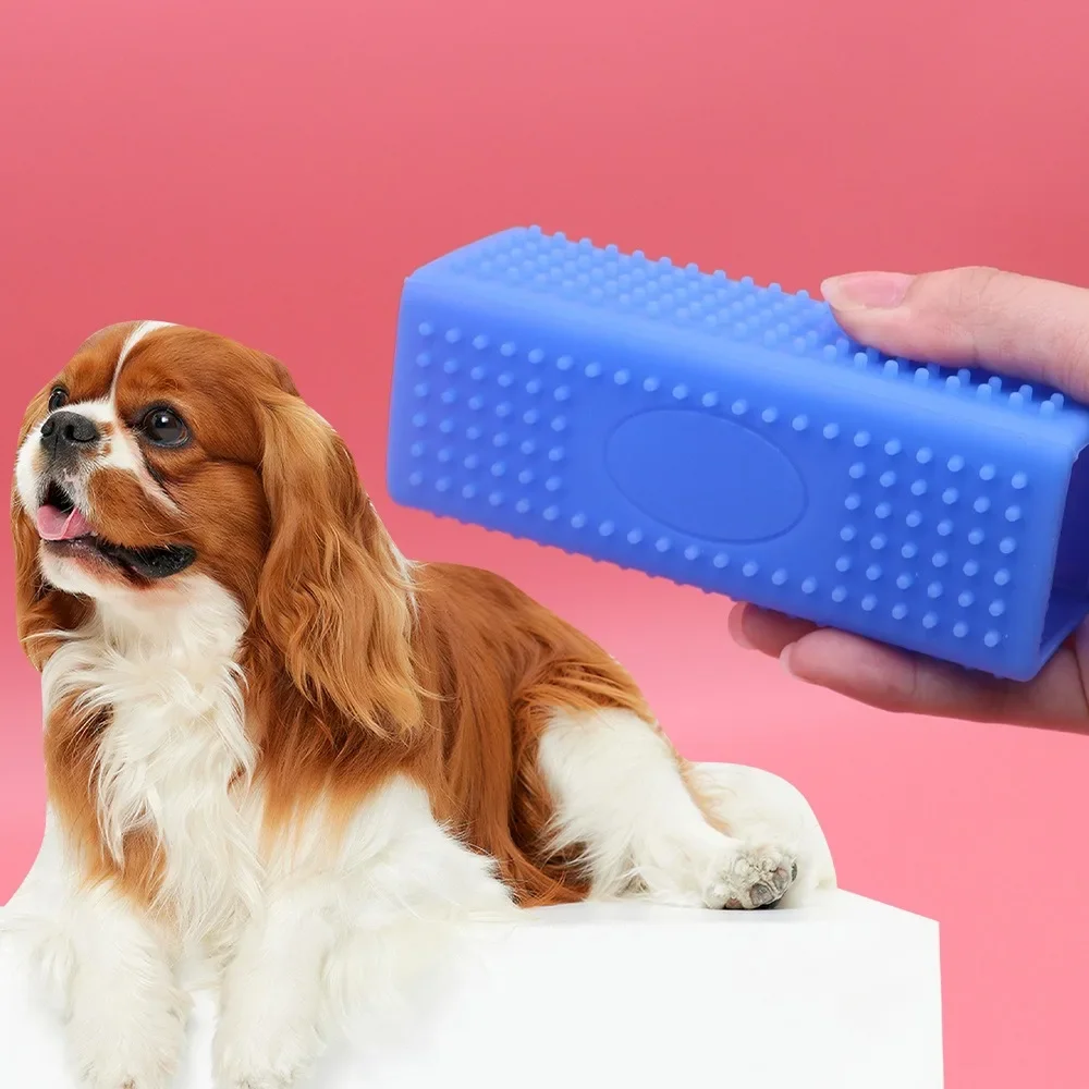 Silikon Hohl Gummi Hund Haar Pinsel Entferner Autos Möbel Teppich – Bild 4