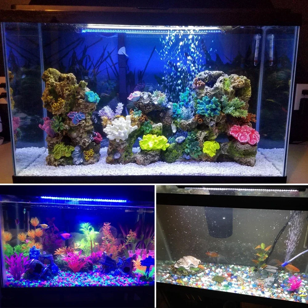 Aquarium LED Bar Licht Wasserdichte Aquarium Licht 110V UNS – Bild 3