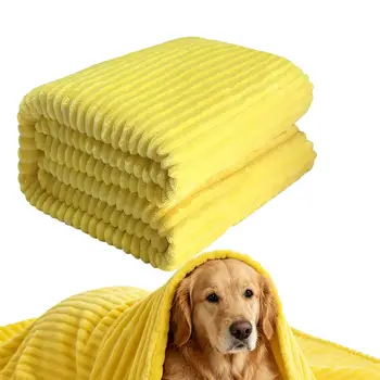 Weiche Decke für kleine und mittelgroße Hunde und Katzen, warme, atmungsaktive Haustiermatte, als Bettüberzug
