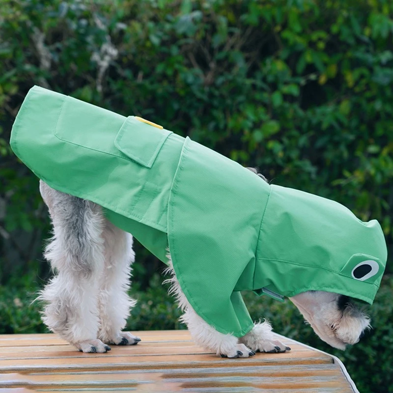 Hunde-Regenmantel, Hundeponcho, Haustierkleidung, Outdoor-Jacke – Bild 5