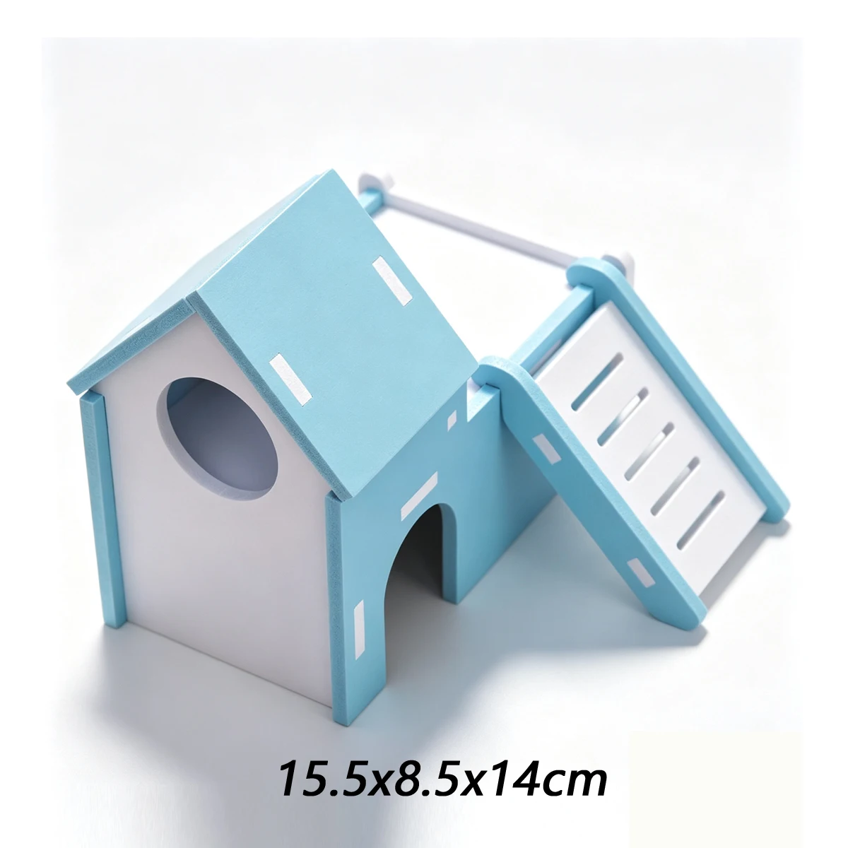 Hamsterhaus Häuser für Hamster Ratten Zubehör Meerschweinchen-Hütte – Bild 6