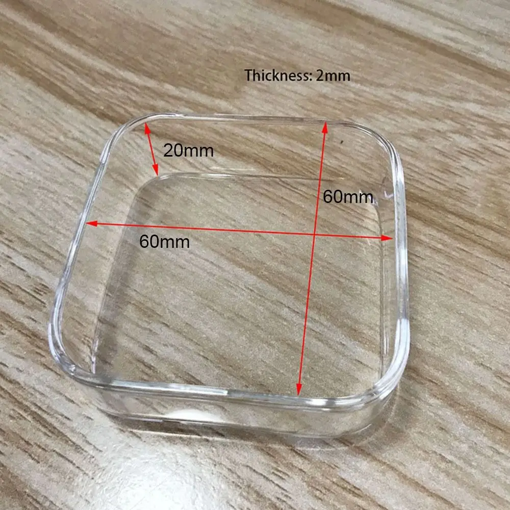Glas-Aquarium-Futterschale Transparente Runde Schale – Bild 4