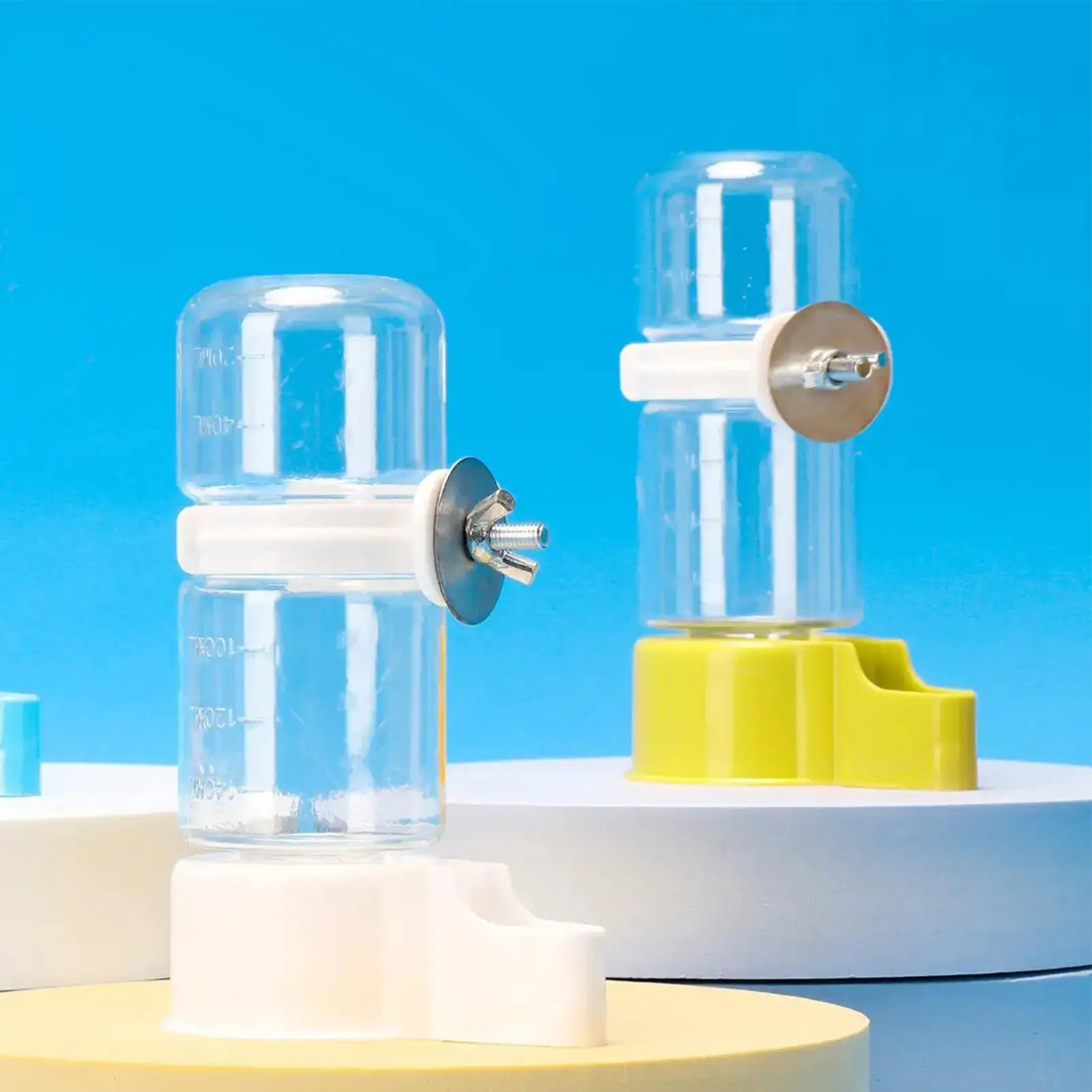 Automatischer Vogel-Wasserspender zum Aufhängen, Transparenter – Bild 5