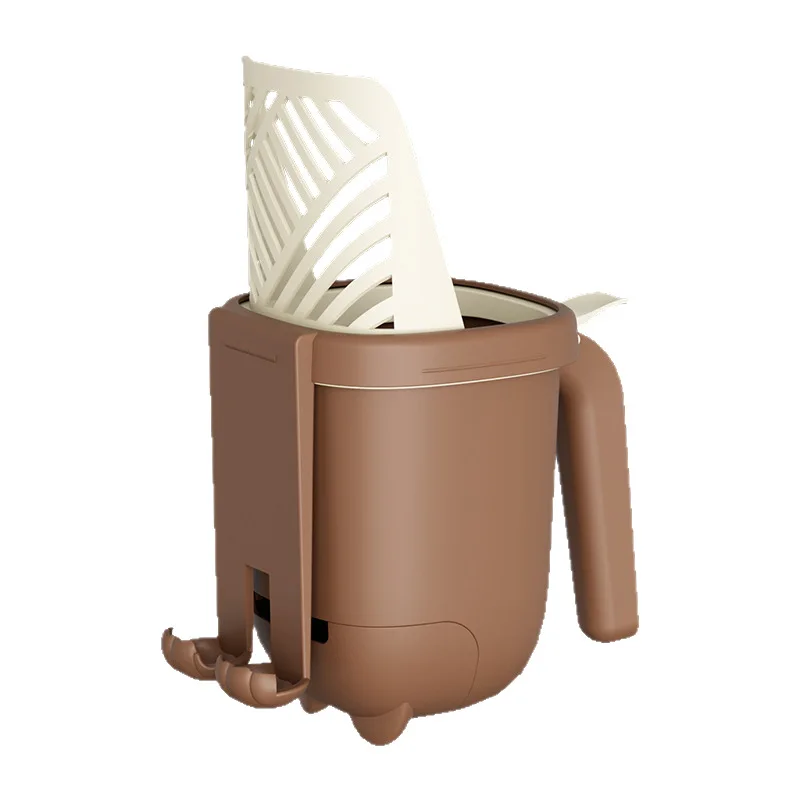 Integrierte 2-in-1-Katzentoilette mit hoher Kapazität – Bild 5
