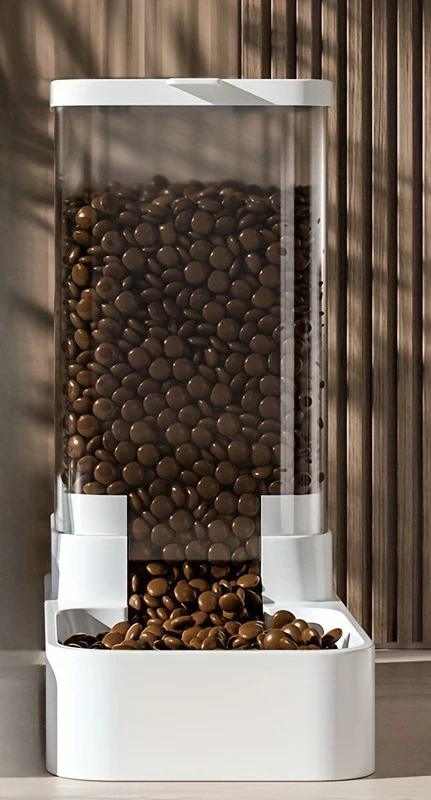 Automatischer Wasser- und Futterautomat für Katzen und Hunde, Futternapf, Futterbehälter, Trinkwasser-Gadget