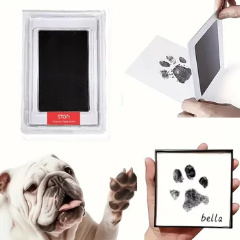 Erinnerungsstempel für Haustierpfotenabdrücke, Erinnerungsstück für Hundehalter oder Katzenbesitzer, DIY-Set