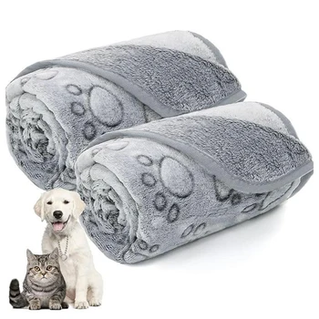 Winterweiche Hundedecke, waschbar, Katzendecke für den Innenbereich, Katzen, Matte, groß, mittel, klein