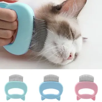 Katzenpflegekamm, Sanfte Massage-Haarentfernungsbürste, Langlebiges Kunststoffmaterial, Für Katzenpflege