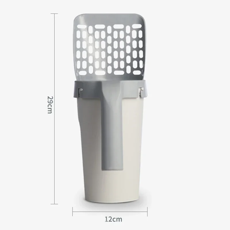 Katzenstreu Schaufel Für Haustier Filter Saubere Toilette Müll Picker – Bild 6