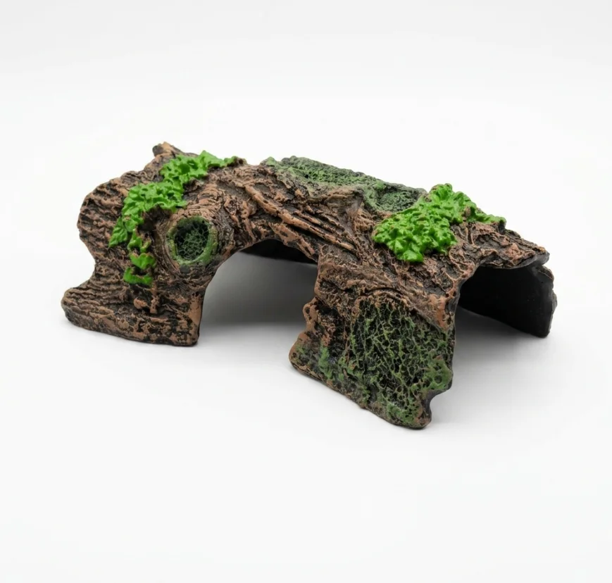 Simulierte Reptilien-Versteckhöhle Terrarium-Dekoration – Bild 6