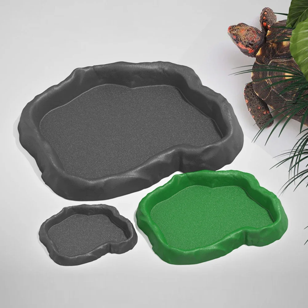 Crawler Pet Feeder Becken Reptilien Amphibien Trinken Feeder – Bild 3