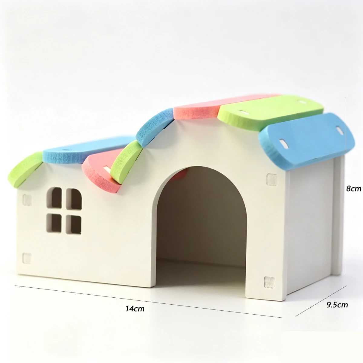 Hamsterhaus Häuser für Hamster Ratten Zubehör Meerschweinchen-Hütte – Bild 5