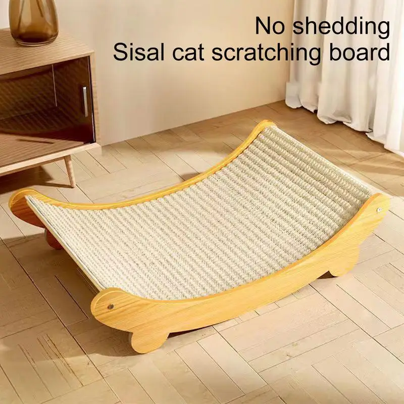 Sisal Katze Scratcher Protable Katze Kratzbrett Schleifen Klaue Spielzeug Für Katzen Tragen-beständig Haustier