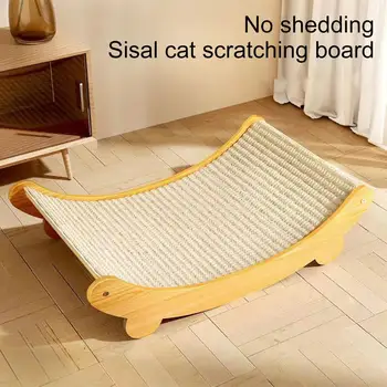 Sisal Katze Scratcher Protable Katze Kratzbrett Schleifen Klaue Spielzeug Für Katzen Tragen-beständig Haustier