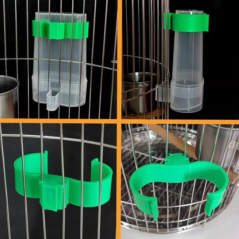 Automatischer Vogel-Wasserspender, Vogeltränke, transparenter – Bild 4