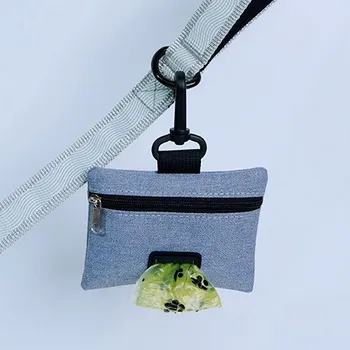 Hundekotbeutel-Spender, tragbarer Hundekotbeutel-Halter, hängende Müllsäcke für Spaziergänge für kleine Hunde