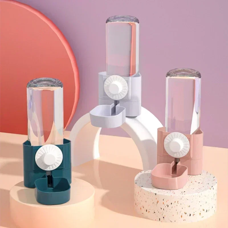 Kaninchen-Wasserspender zum Aufhängen von Käfig, automatischer Wasserspender, Wasserflaschenschüssel