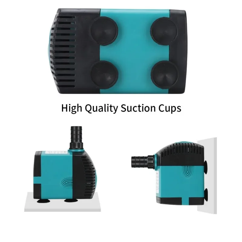 110V-240V Aquarium Wasser Brunnen Pumpe Filter 3W 10W 15W 25W – Bild 5