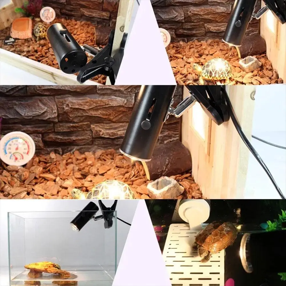 25/50/75 W UVA + UVB Reptilienlampe Schildkröte Sonnenbringen – Bild 5