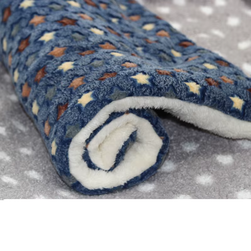 Flanell-Haustiermatte, Hundebett, Katzenbett, verdickte Schlafmatte, Hundedecke, Matte für Welpen, Kätzchen