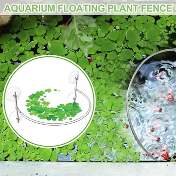 Schwimmender Pflanzenkorral-Futterring Trennt & Schützt Schwimmende Pflanzen Futterring Verbessert