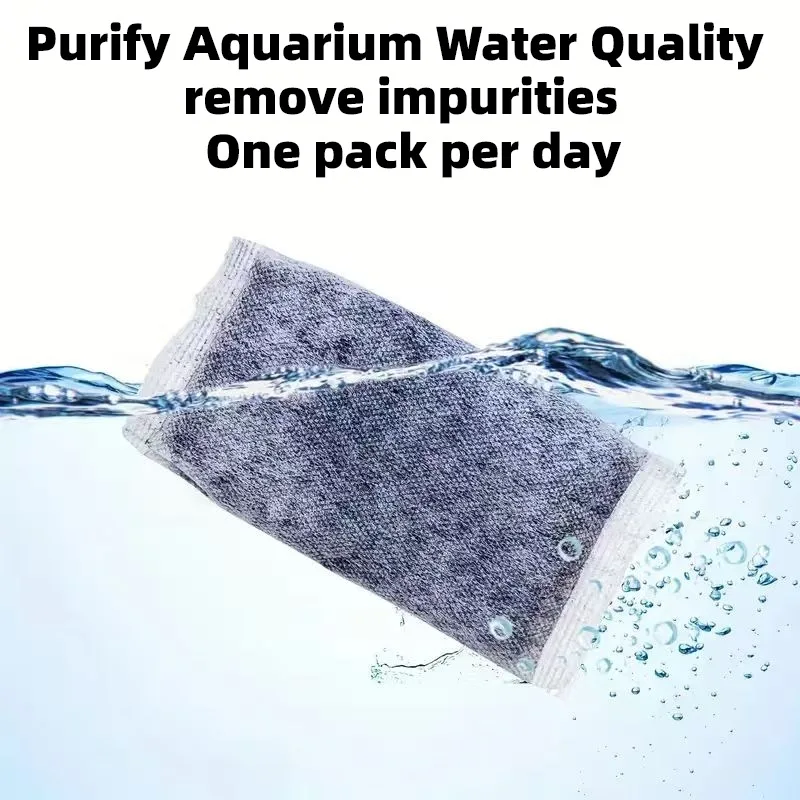 Aktivkohlefilterbeutel für Aquarien, Premium-Aquariumfiltermedium – Bild 4