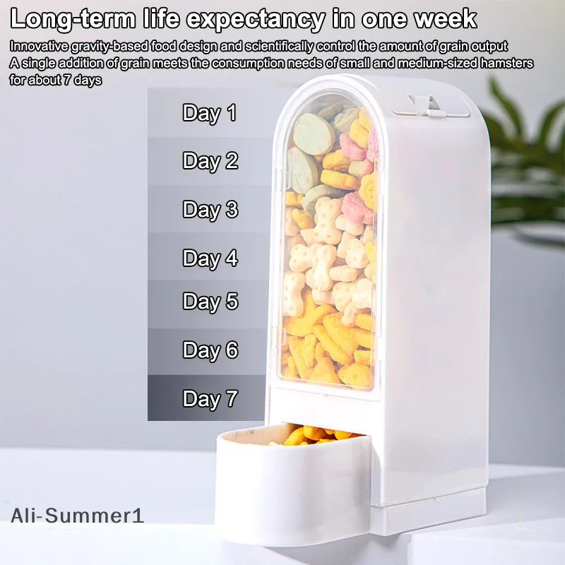 Wasser Feeder Kleine Tiere Automatische Spender Hamster Wasser Flasche – Bild 3