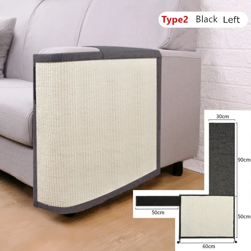 Katze Kätzchen Scratch Board Sisal Scratcher Matte Katze Spielzeug Fuß – Bild 6