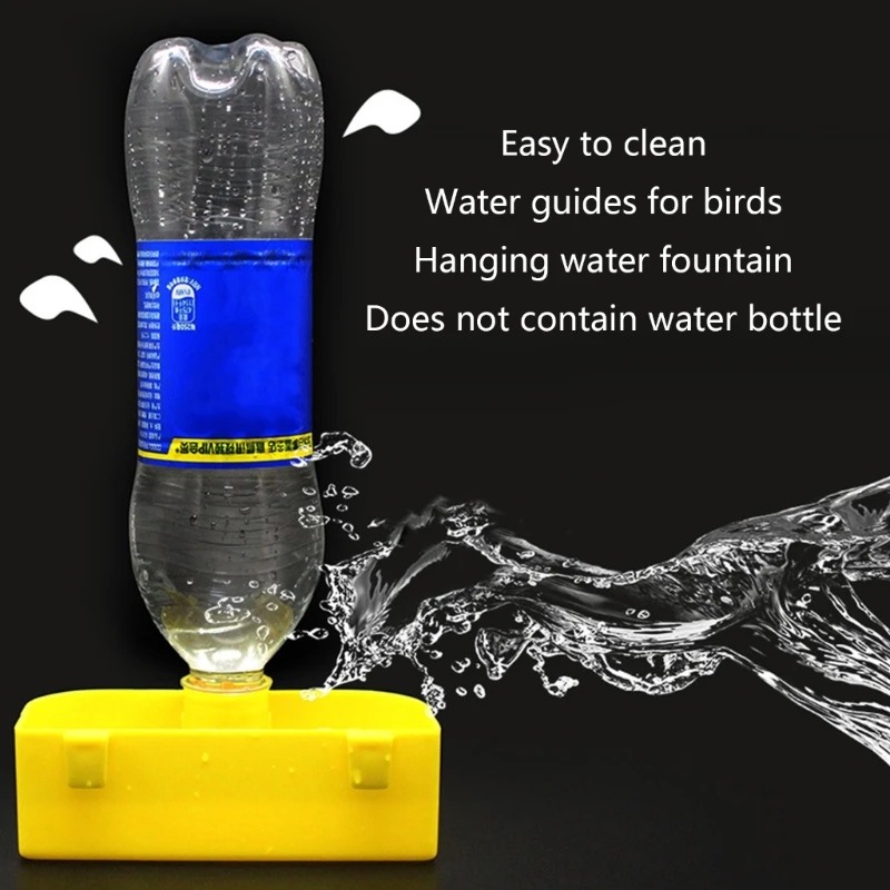 Vogel Feeder Waterer Flasche Trinkbecher Große Kapazität Automatische – Bild 5